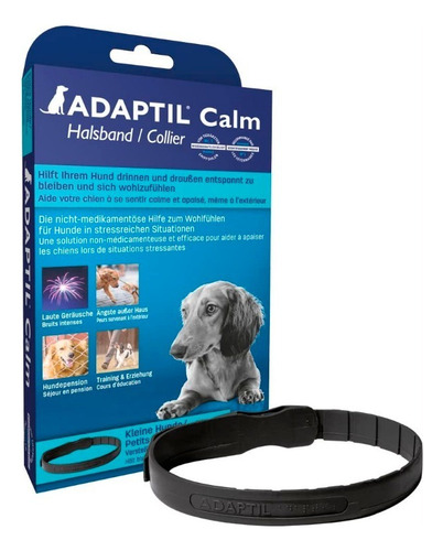 Adaptil Collar Small Perros Feromona Ansiedad Anti Stress Color Negro