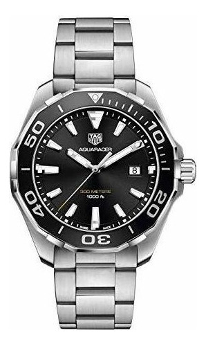 Reloj Tag Heuer Aquaracer 300m Quartz Black Dial Para Hombre