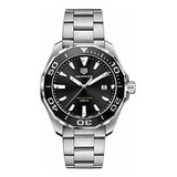 Reloj Tag Heuer Aquaracer 300m Quartz Black Dial Para Hombre