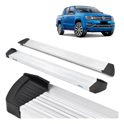 Estribo Slim Plataforma Natural Amarok Dupla Extreme 2021