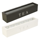 Caja De Almacenamiento De Té De Madera, Bolsa De Té Para Caf