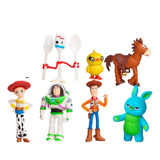 Figuras De Accion Toy Story 7 Cm Set/lote 7 Unids.coleccion