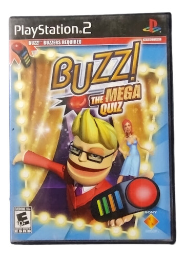 Buzz The Mega Quiz Juego Original Ps2
