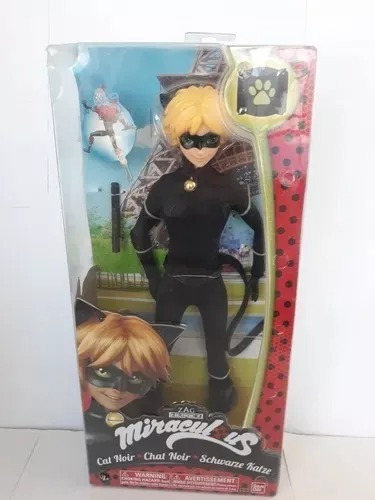 Cat Noir Miraculous Ladybug  Doll Muñeca Toy Juguete