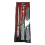 Set Cuchillo Chaira Tenedor Cocina Profesional Tramontina