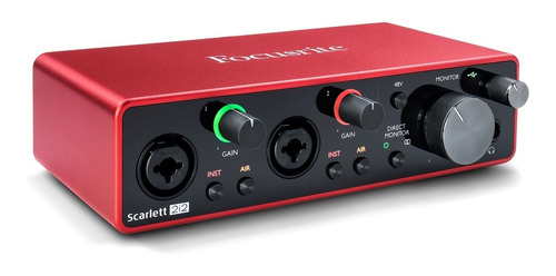 Focusrite Scarlett 2i2 3rd Gen Interfaz De Audio