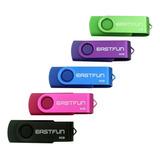 Eastfun Paquete De 5 Unidades Flash Usb De 8 Gb Usb 2.0 Flas