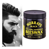 Cera Pomada Para Barba Y Cabello Murrays Black Beeswax 