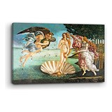 Cuadro Moderno Canvas Nacimiento De Venus Boticelli 90x140cm