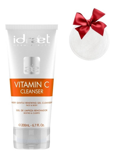 Nuevo Idraet Vitamina C Cleanser Gel De Limpieza Renovador