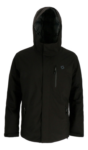 Parka Térmica Borealis Hombre Negro Doite