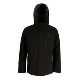 Parka Térmica Borealis Hombre Negro Doite