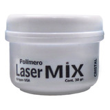 Polimero Polvo Acrilico Clear 30 Gr Esculpidas Laser Mix