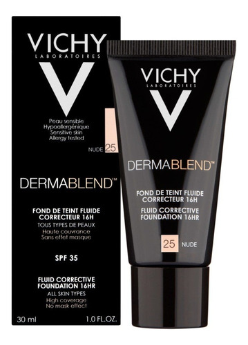 Vichy Dermablend Nude 25 Spf 35