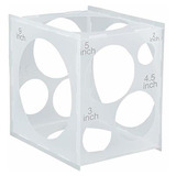 Worown - Cubo De Caja De Tamaño De Globo De Plástico Plegabl