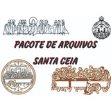 Arquivos Quadros Santa Ceia Jesus Natal Laser Router Cnc 