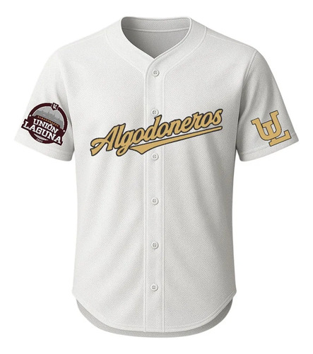 Jersey Beisbol Algodoneros De Unión Laguna Dorado Premium M2 | Envío gratis