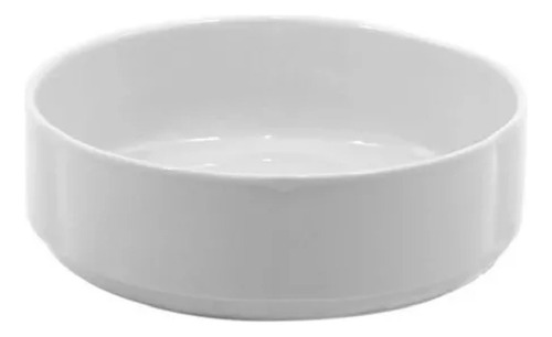 Ensaladera Porcelana Blanca Línea Provenza Verbano X1