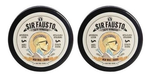 2 Ceras Old Wax Suave Sir Fausto X 100grs Barber