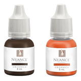 Kit 2 Pigmentos Nuance Orgânico Cor Shasta E Orange Mod 08ml