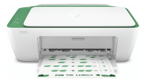 Impressora Multifuncional Hp Deskjet Ink Advantage 2376 Cor Verde E Branco Bivolt