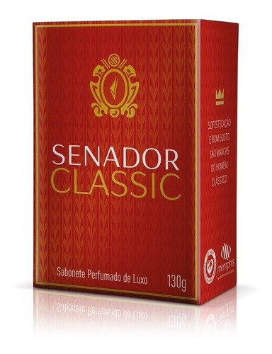 Sabonete Senador Classico 130g C/12 Unidades