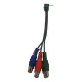 Cable De Video Componente Rca Macho 3 Rca Hembra Rgb 