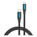 Cable Vention Control De Ps4 Xbox One Usb C A Micro Usb 1,5m