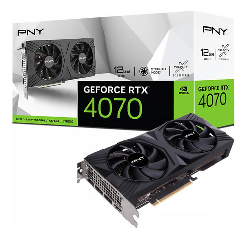 Tarjeta De Video Pny Geforce Rtx 4070 Verto 12gb Gddr6x