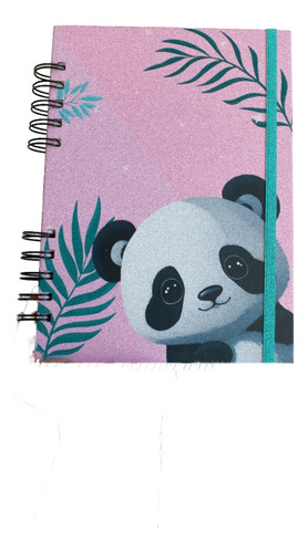 Cuaderno A5 - Panda Kawai