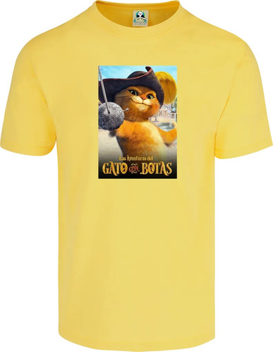 Playera Gato Con Botas Shrek Mod. 0027 12 Colores