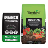 Kit Growmix Indoor 20 Lts Sustrato Para Huertas 50 Lts Cs-*