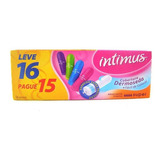 Absorvente Interno Intimus Super Leve 16 Pague 15