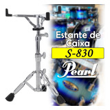 Estante Para Caixa Pearl S-830 10'' A 14'' Reforçada Bateria