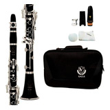 Clarinete Eagle Cl 04 17 Chaves Niqueladas Cl04n Correia Kit