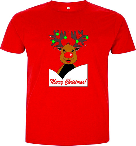 Camisetas Navideñas Reno Navidad Para La Familia