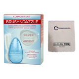 Connoisseurs Brush & Dazzle® Crema Limpiadora Plata + Paño
