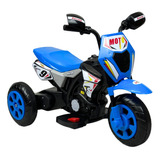 Motocicleta Montable Para Niños 3 Ruedas Sonido,luz 6v