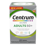 Centrum Silver Adults 50+ Americano 125 Tabs Mujer/hombre 