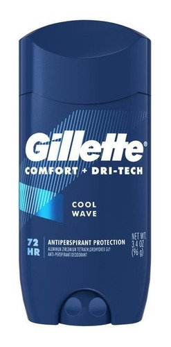 Gillette Desodorante Cool Wave Barra 96grs.