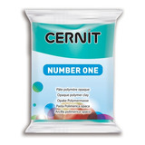 Cernit Number One Arcilla Polimérica 56 G Colores A Elección Color Verde Turquesa