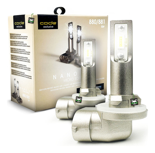 Kit Lâmpada Nano Led Micro Edition 3000lm 8000k H27 800/801