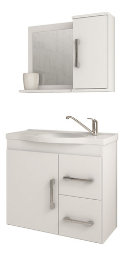 Mueble De Baño Vix Blanco Akivoy