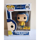 Boneco Funko Pop Filmes Coraline 423 Capa Chuva Diamond Excl