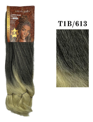 Cabelo Jumbo Jumbão Box Braids African Beauty Pacotão 400 Gr