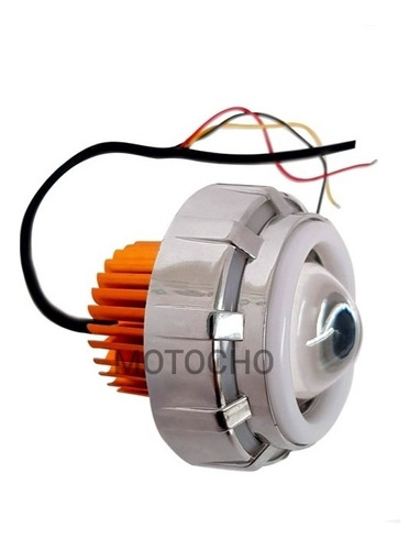 Faro Led Ojo Demonio Moto Motoneta Universal