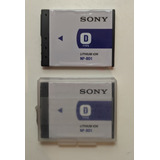 Batería Sony Np-bd1 Fd1 Por Dos Para Cybershot Sin Cargador