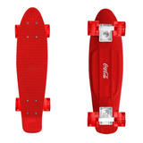 Skate Cruiser De Plástico Coca-cola Abec 7 - Bel