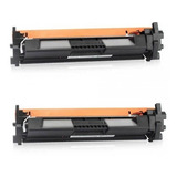 Toner Laser Pack 2 Toner Para Hp 17a Cf217a