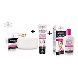 Kit Crema Axila Jabon Aclarante Cara Cuerpo Manchas Aichun 3